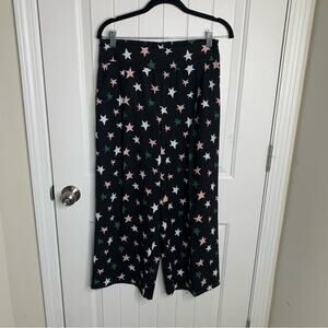 Crosby by Mollie Burch Tuckernuck stars crop wide leg‎ pants size small